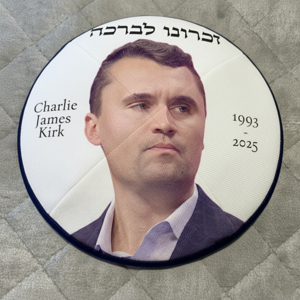 Charlie Kirk Memorial Kippah