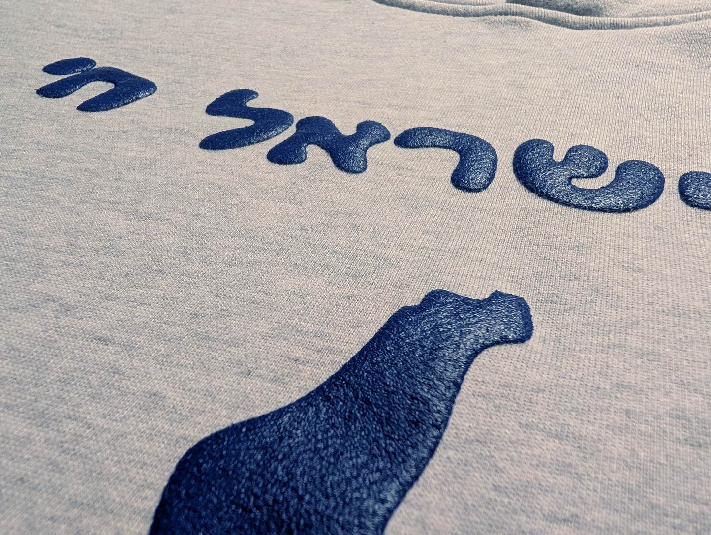 Am Yisrael Chai Hood (Puff Print)