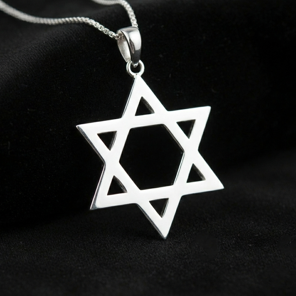 Star of David Necklace Pendant